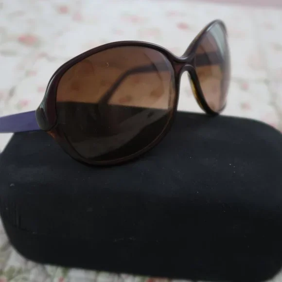 Marni | Accessories | Marni Ma56s Purpleblacktortoise Oval  display picture 1